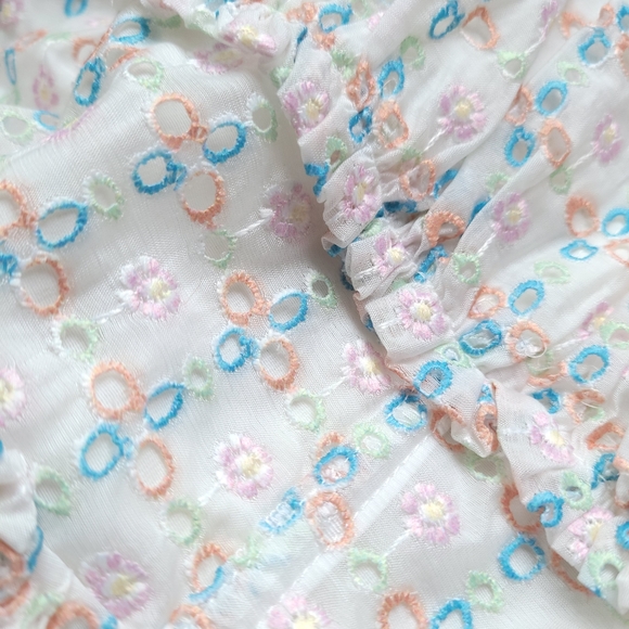 🍒NWT🍒 FOR LOVE & LEMONS EYELET DRESS - Picture 3 of 8